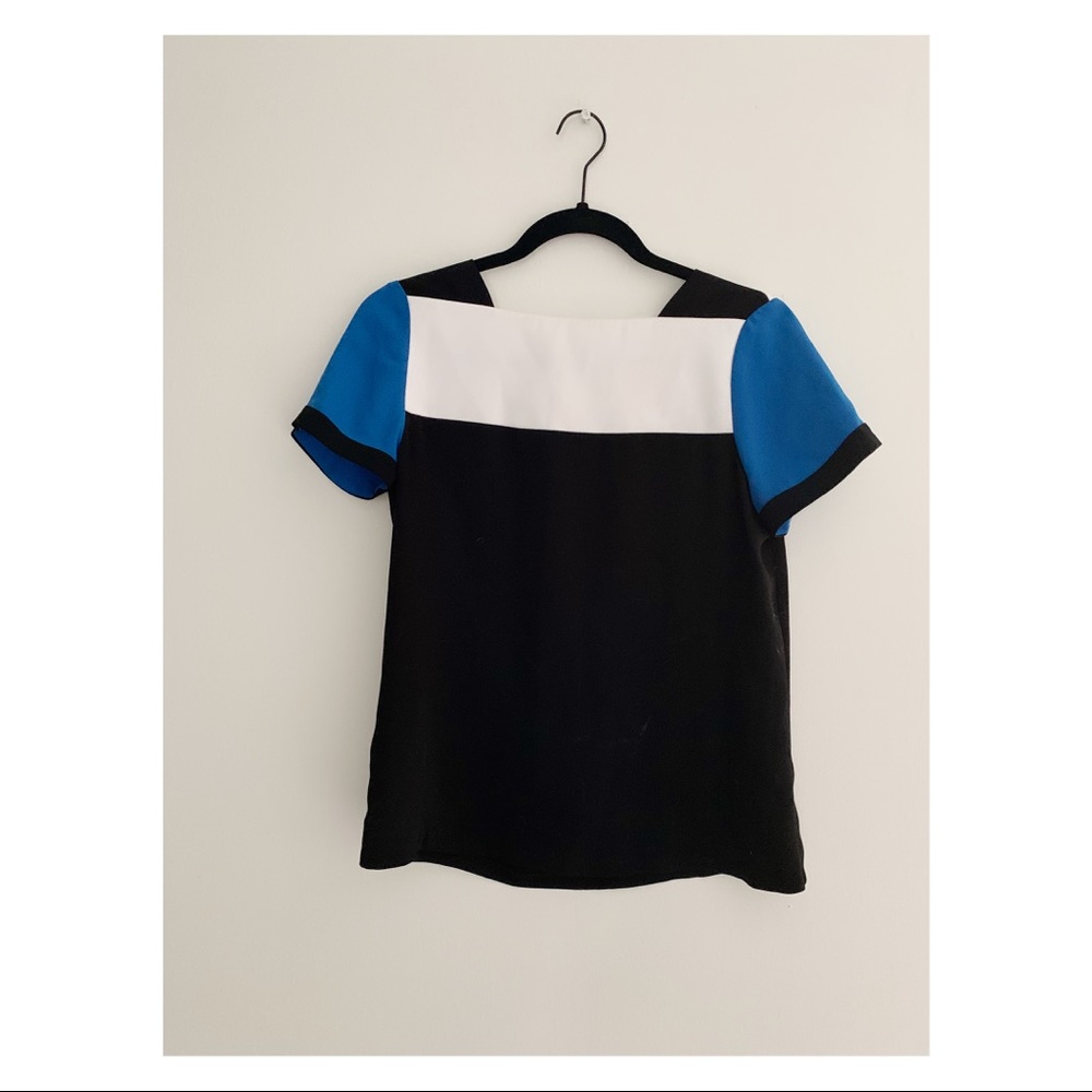 Color block top